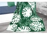Koc Glamour 150x200 Verde zielono biały Greno